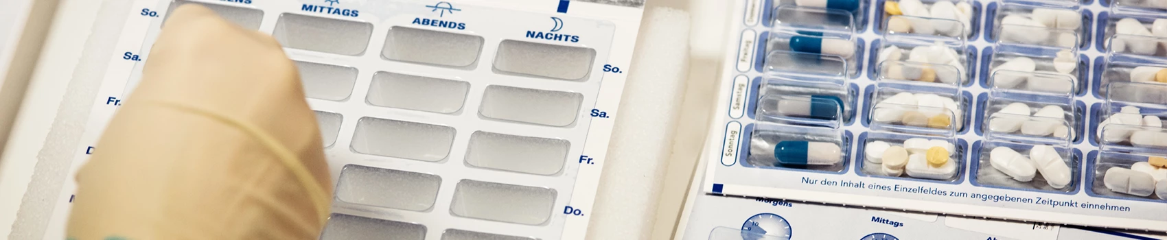 Blisterverpackungen für Tabletten